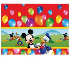 Tovaglia in plastica monouso Casa di Topolino 120x180 cm Walt Disney
