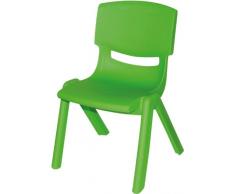Bieco 04000002 - Sedia in plastica per bambini, colore: Verde