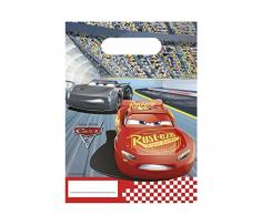 Sacchetti regalo Cars 3 - 6 pezzi
