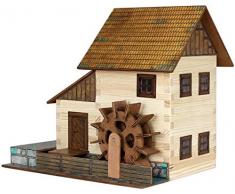 Walachia 8594036430167 - N. 16 Mulino ad Acqua in Legno Modello Set da Costruzione, Ferrovia 1/LGB