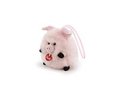Trudi- Peluche Mini appendibile, Colore Rosa, 29092