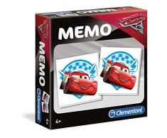Clementoni - 18006 - Memo - Disney/Pixar Cars 3 - Made in Italy - memory - gioco di memoria bambini 4 anni+, gioco da tavolo