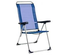 Safari-470ALF16 - Sdraio Fibrelin con Gambe Chiuse Blu, Multicolore (87476