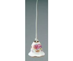 Kahlert Luce 24501 - Mini Doll Accessori - Lampada a Sospensione in Porcellana