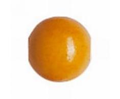 Gütermann / KnorrPrandell 6028063 - Perle in legno, 8mm, confezione da 85, colore: Giallo mais