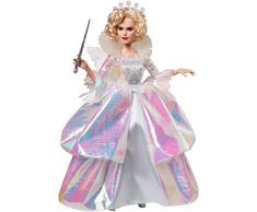 Mattel - Cenerentola, Bambola della Fata Madrina, 7 x 23 x 32,5 cm