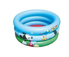 Bestway 91018 Piscina per Bambini Mickey e gli Amici del Rally, da 70 x 30 cm