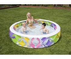 Intex- Piscina Pinwheel, Multicolore, 3.INT56494