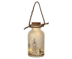 Edelman Lampada con LED A Batteria Natale Luci E Decorazioni Luminose, Multicolore, 8718861669596