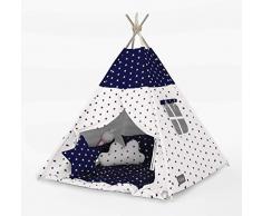 Elfique New Tipi INDIANERZELT SPIELZELT DOPPELT Coperta Imbottita (Tenda con soffitto)