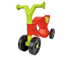 Big Spielwarenfabrik 800055860 - Bicicletta per bambini a partire da 18 mesi, colore: Rosso/Verde