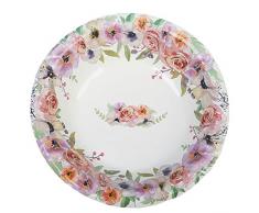 Neviti- Ciotola di Carta, Multicolore, 19 x 19 x 5 cm, 770627