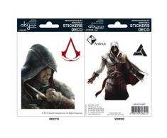 AbyStyle - Stickers - Assassins Creed 16x11cm Ezio & Altair - 3760116326414