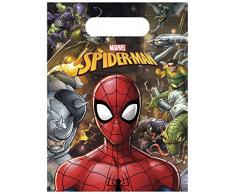 Sacchetti regalo Team Spiderman - 6 pezzi