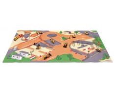NOREV Tappeto per Gioco da Costruzione 110 X 55 cm + 2 Mini-Jet