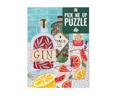 Talking Tables Giochi di feste di Natale divertenti per famiglie PUZZ-PMU-GIN-Puzzle, Colore