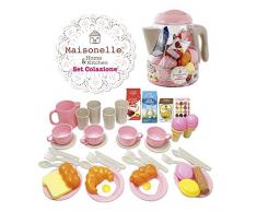 ODS- MAISONELLE Caffettiera, Colore Rosa, 44005