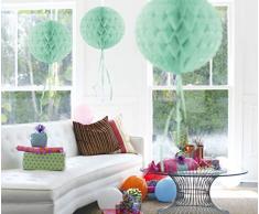 Folat 60320 - Palloncino a Nido dApe, Rotondo, 30 cm, Colore: Verde Menta