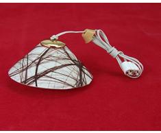 Kahlert Luce 10527 - Mini Doll Accessori - Lampada a Sospensione con Paralume in Tessuto