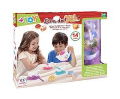 Globo Servizio da Te 14Pz Cambia Colore, Multicolore, 8014966394709