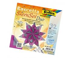 Folia, Set per Stella Fai da Te Bascetta, di Colore Blu, codice Articolo 836/3030