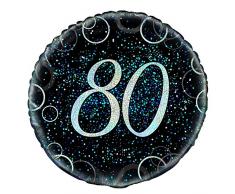 45,7 cm Glitz blu palloncini in alluminio per ° compleanno