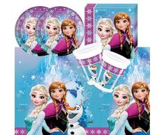 Disney Frozen 15335 Disney Frozen - Set da tavola Disney Frozen, colore: Blu
