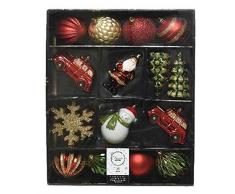 Kaemingk Confezione Assortite Natale Alberi-Sfere E Palline, Multicolore, 8718533280791