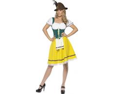 Smiffys - Costume da cameriera dellOktoberfest, incl. grembiule, Donna, taglia: L