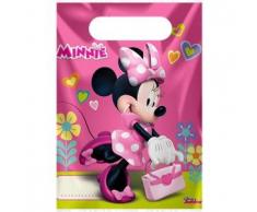 Sacchetti regalo Minnie felice - 6 pezzi