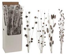 Edelman Spray White 4 Assorted Scented Display-L100Cm Natale Candele, Multicolore, 8718861685053