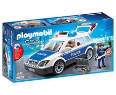 Playmobil City Action 6920 Auto della Polizia con Luci e Suoni, dai 4 Anni