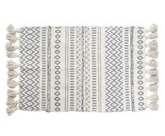 Item-TX-161424 - Tappeto Rustico con Nodi, 60 x 90 cm, Multicolore (TX-161424)