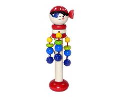 Hess 14665 - Bambino Giocattolo in Legno: Bastone Sonaglio Pirate