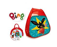 ODS ODS-48405 Bing Tenda Pop Up da 90x90x80 cm, Colore Rosso, Blu, 48405