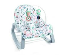 Fisher-Price- Sdraietta Dondolino Reclinabile, con Vibrazioni Calmanti, Giocattolo per Neonati 0+ Mesi, GNP99