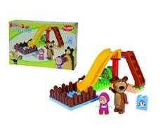 800057094 Masha Costruzioni 29 pz piscina e scivolo