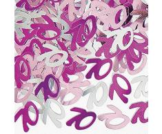 Gifts 4 All Occasions Limited SHATCHI-1126 Shatchi-70 - Decorazioni per festa di compleanno, coriandoli da tavolo, colore: rosa