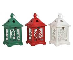 Edelman Lanterna Colori Assortiti Natale Luci E Decorazioni Luminose, Multicolore, 8718861616910
