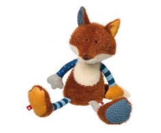 Sigikid 38864 Volpe Patchwork Sweety Peluche, 39 x 15 x 14 cm