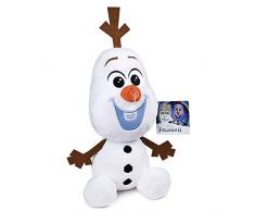 Grandi Giochi GG01297, Disney Frozen 2 Peluche Olaf 30cm Glow in The Dark
