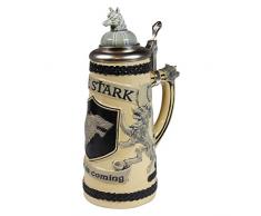 SD toys casa Stark caraffa Ceramica Rilievo Game of Thrones, Multicolore (sdthbo20749)