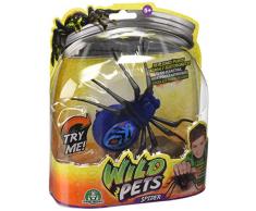 Giochi Preziosi - Wild Pets, Ragno Interattivo con Luci al LED, colori assortiti, 1 pezzo