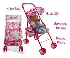 Teorema 04042 - Passeggino in Metallo con Cappottina, Colori Assortiti