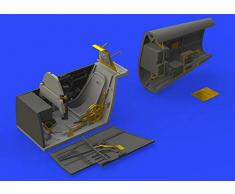 Eduard EDB648472 - Kit modellino Brassin 1:48-Bf 109E per cabina di pilotaggio e Radio Comp