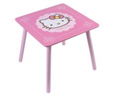 Cijep - 711 467 - Mobili e Arredamento - Tavolo quadrato Ciao Kitty dellarco Legno - 46,5 x 50 x 50 cm