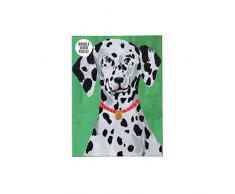 Talking Tables Giochi di feste di Natale divertenti per famiglie PUZZ-DOG-DAL-cane Puzzle, Colore
