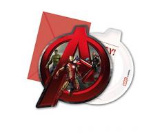 Avengers Age of Ultron Bicchieri di plastica 200 ml , Multicoloured, taglia unica