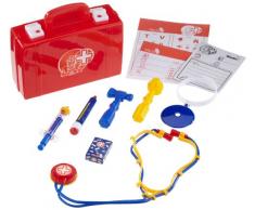 Simba 105548763 - Valigetta del Pronto Soccorso, 21 x 13 x 7 cm, 8 Pezzi