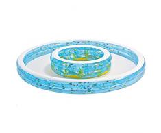 Intex 57143 - Piscina Doppia Pesciolini, 279 x 36 cm